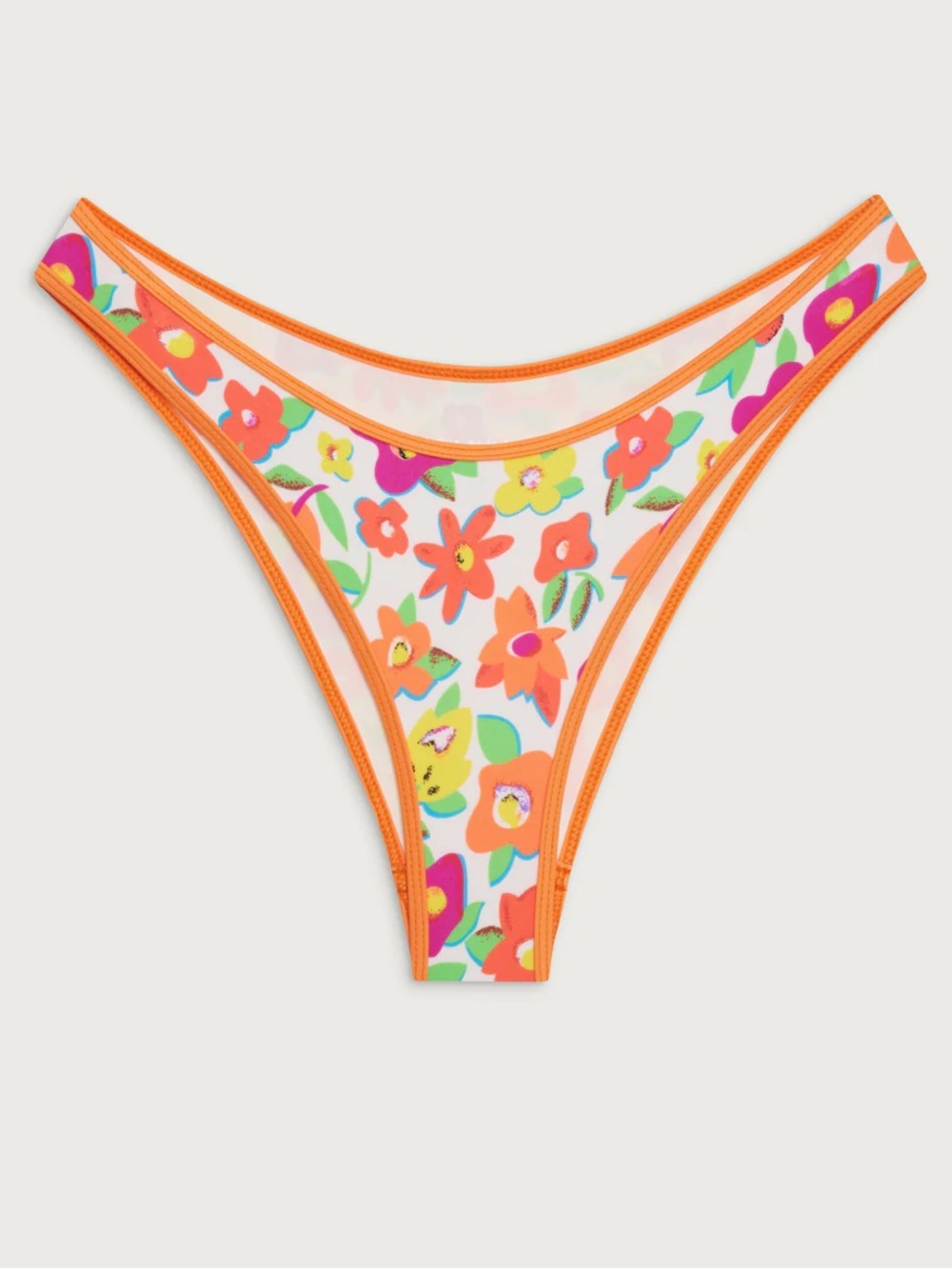 Frankie’s Bikinis Dove Shine Classic Bikini Bottom